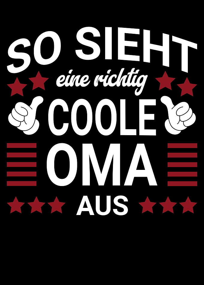 So Sieht Eine Richtig Coole Oma Aus
