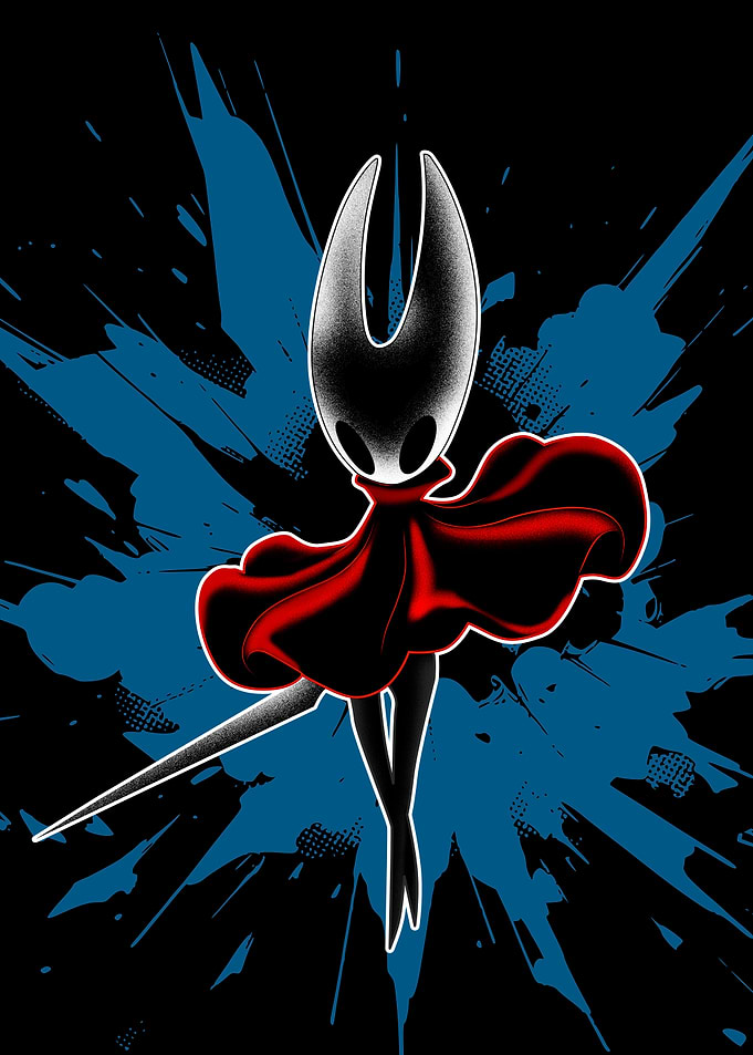 Hollow Knight Hornet Digital Art