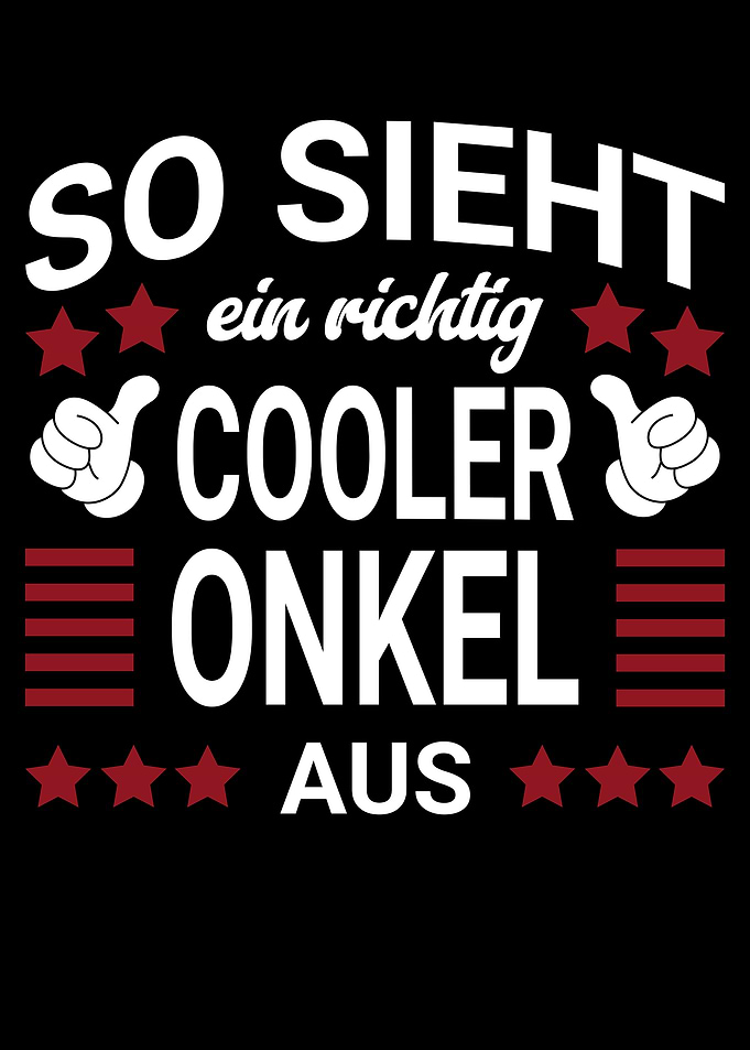 So Sieht Cooler Onkel Aus Design