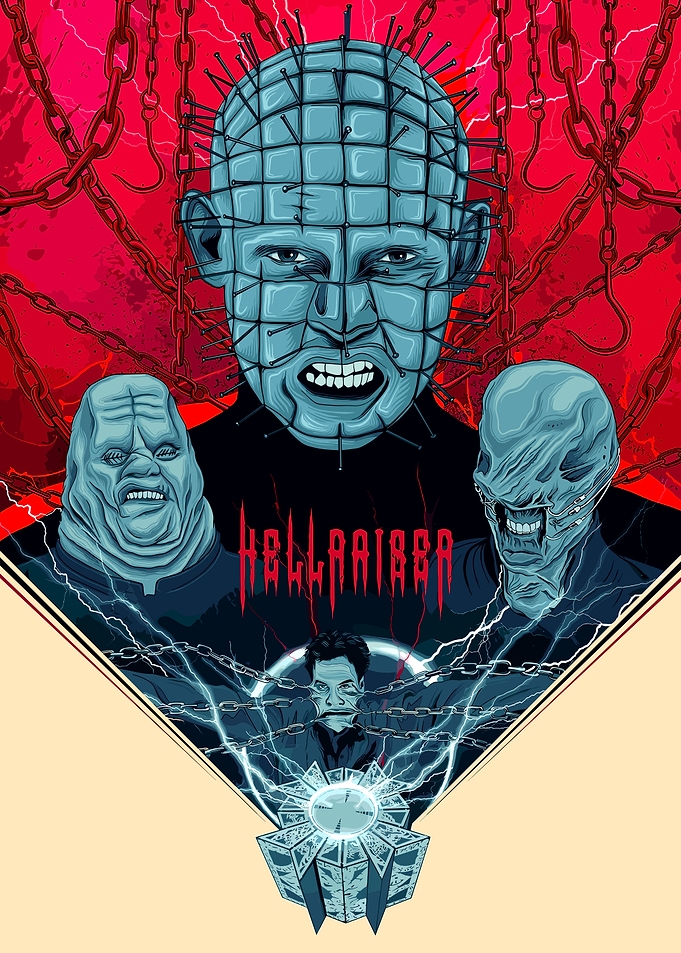 Hellraiser Movie Poster Art