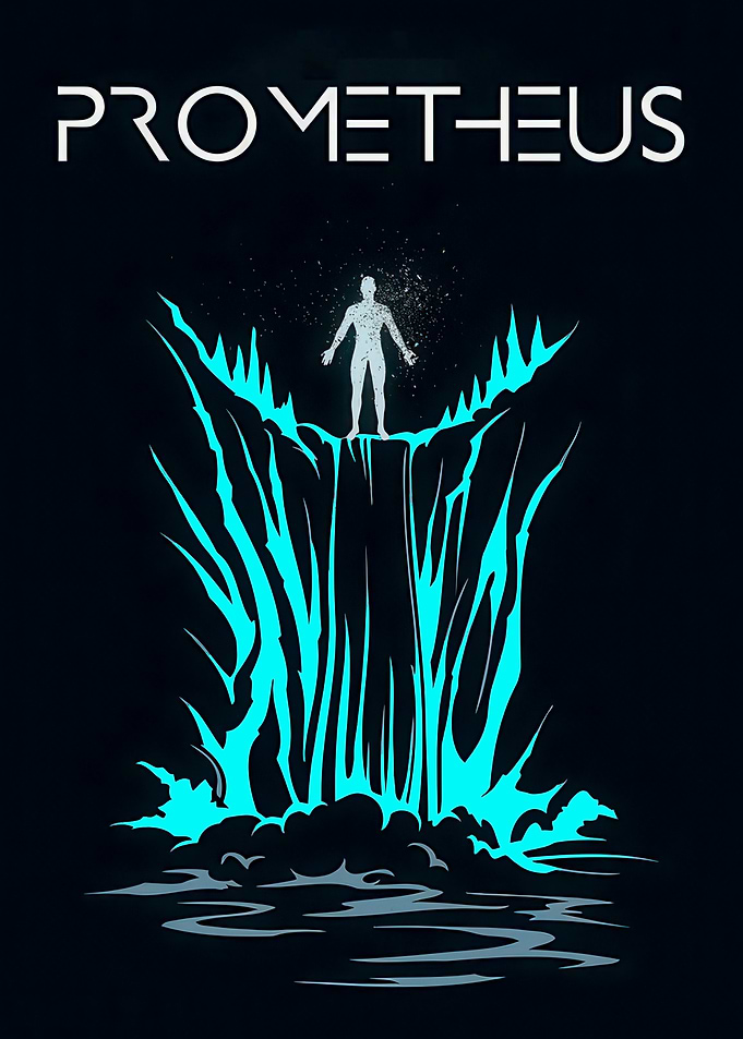 Prometheus Movie Poster Minimalist Art