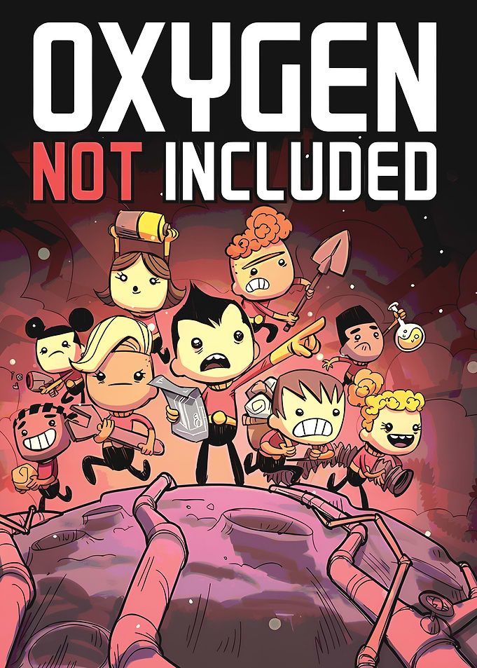 Oxygen Not Included Game Cover Art