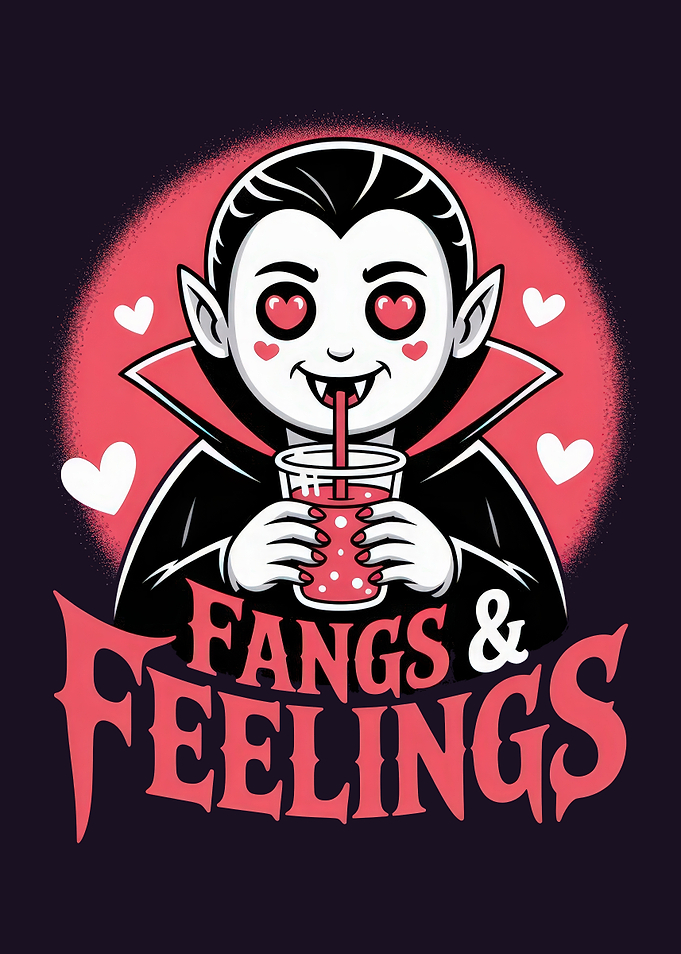 Fangs And Feelings Vampire
