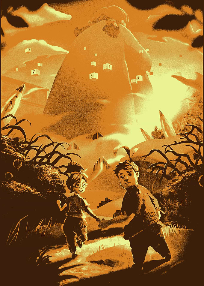 Children's Fantasy Adventure Illustration