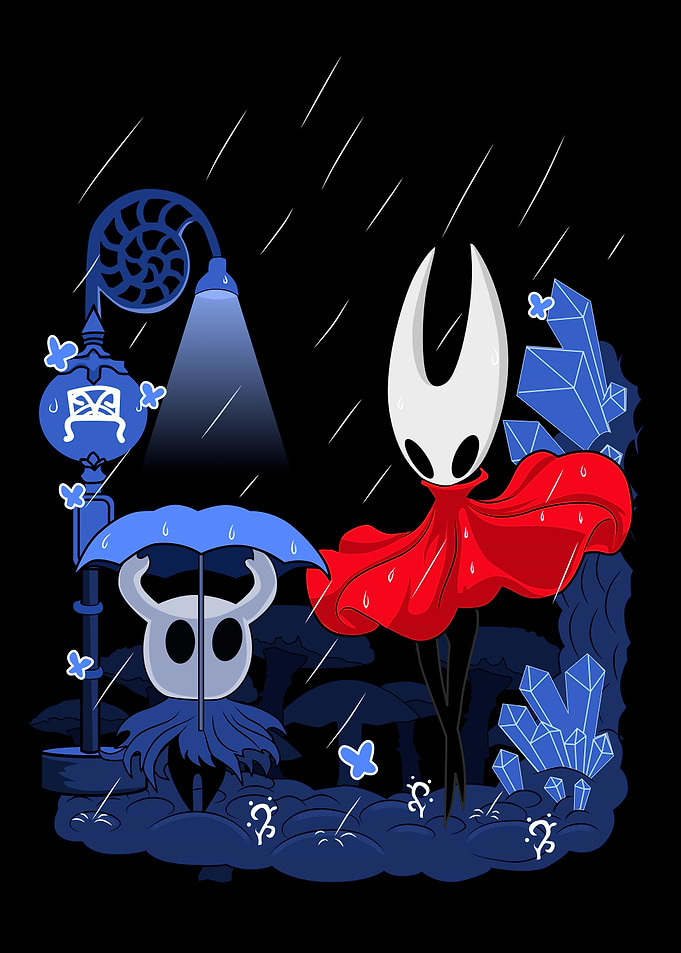 Hollow neighbor Illustration