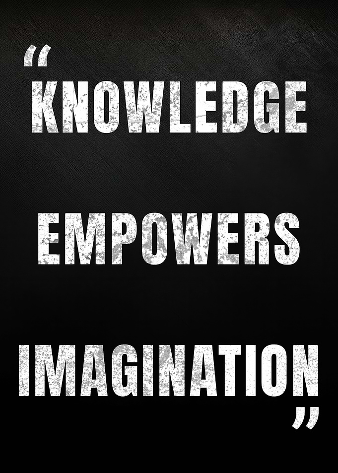 Knowledge Empowers Imagination