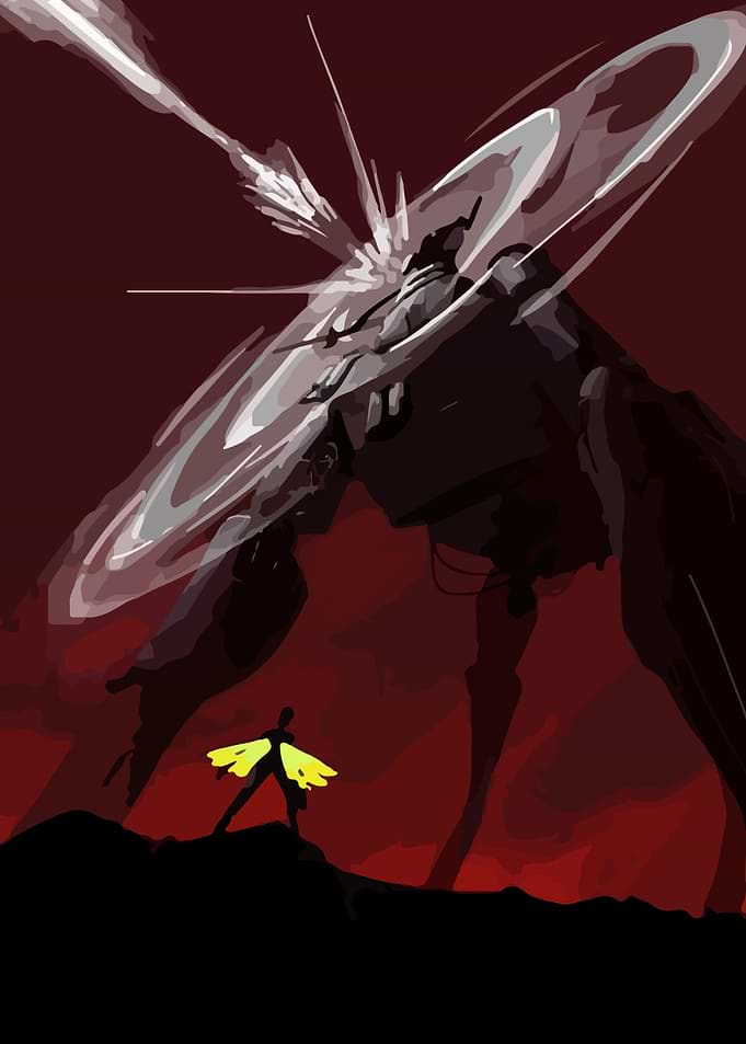 Giant Robot Confrontation