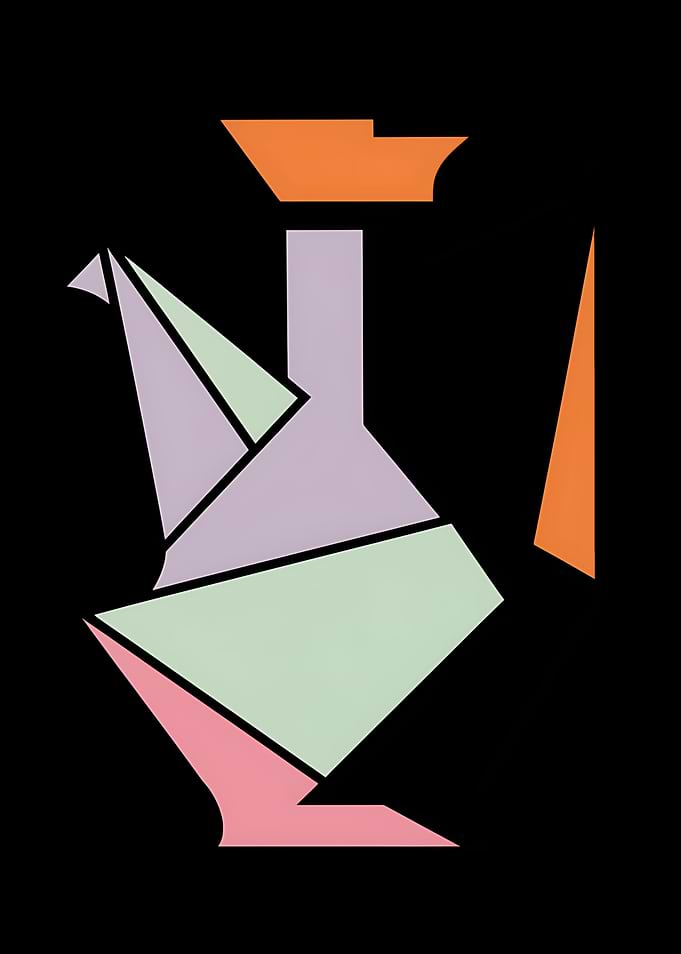 Abstract Geometric Still Life
