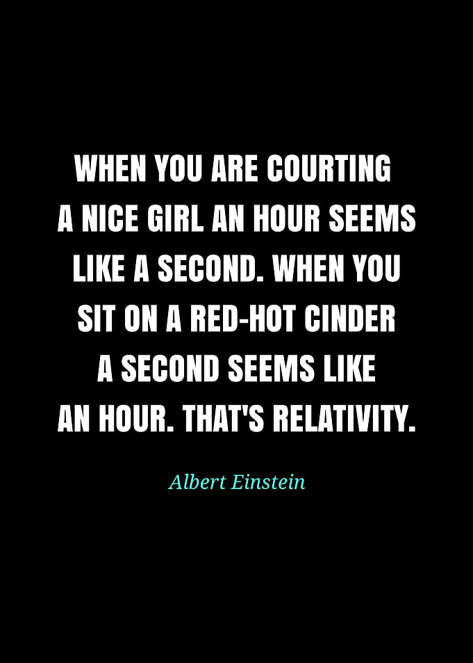 Einstein Quote on Relativity