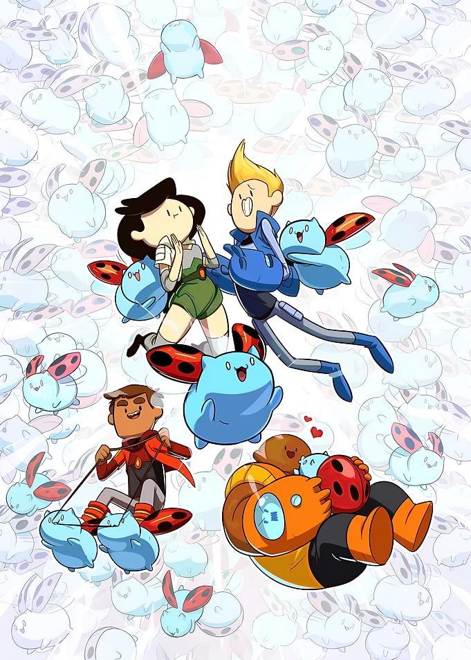 Bravest Warriors Cartoon Characters Illustration