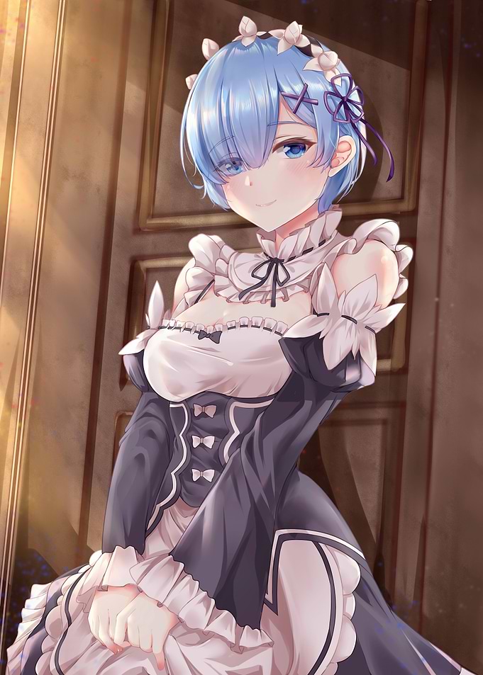 Rem in Maid Outfit