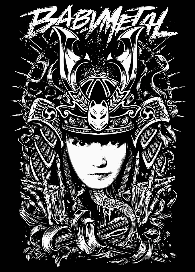 Babymetal Black and White