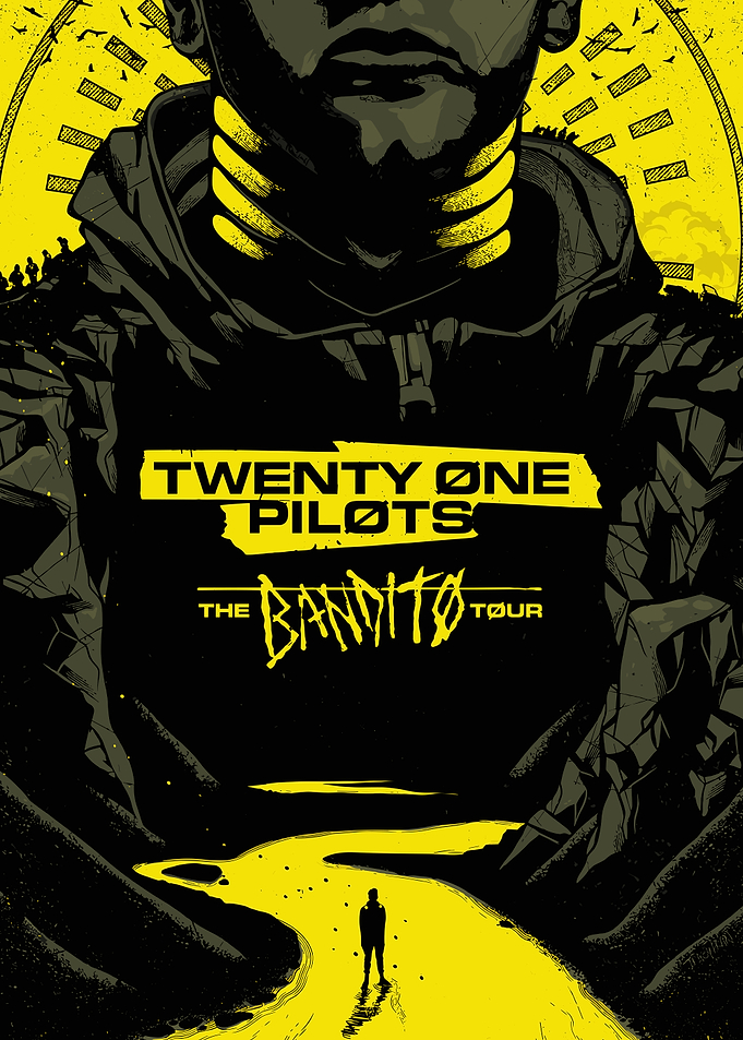 Twenty One Pilots Bandito Tour Poster