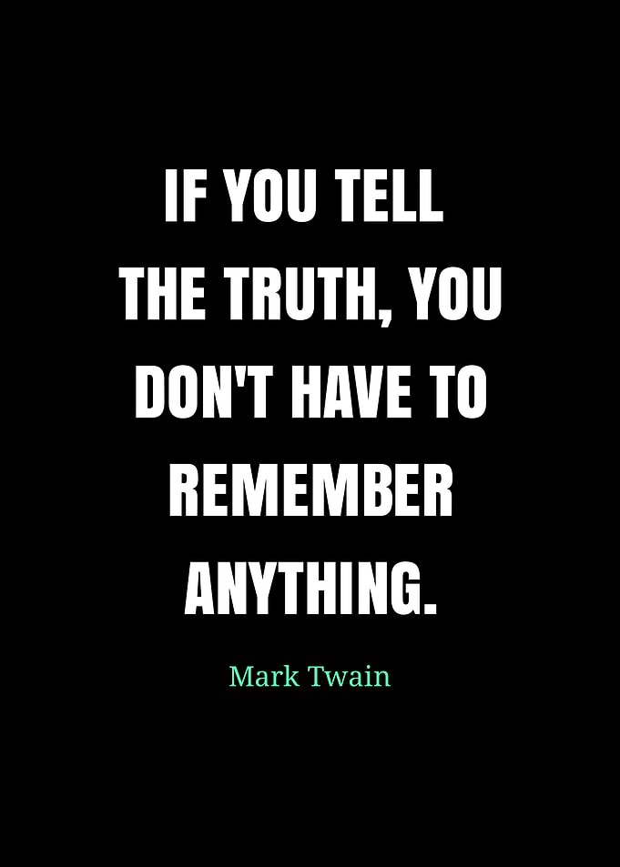 Truth Quote by Mark Twain