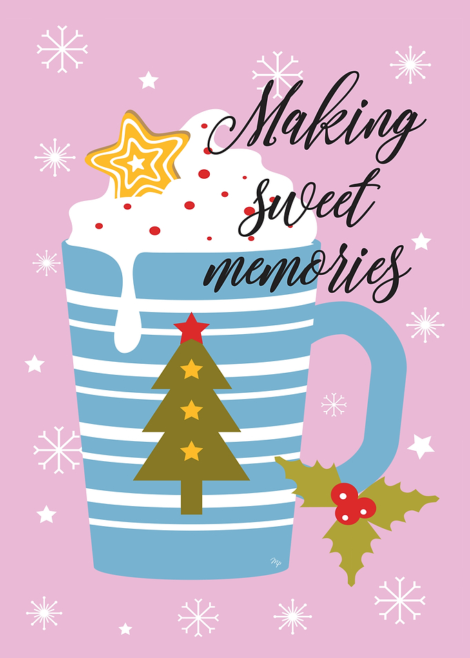 Making Sweet Memories Christmas Text art