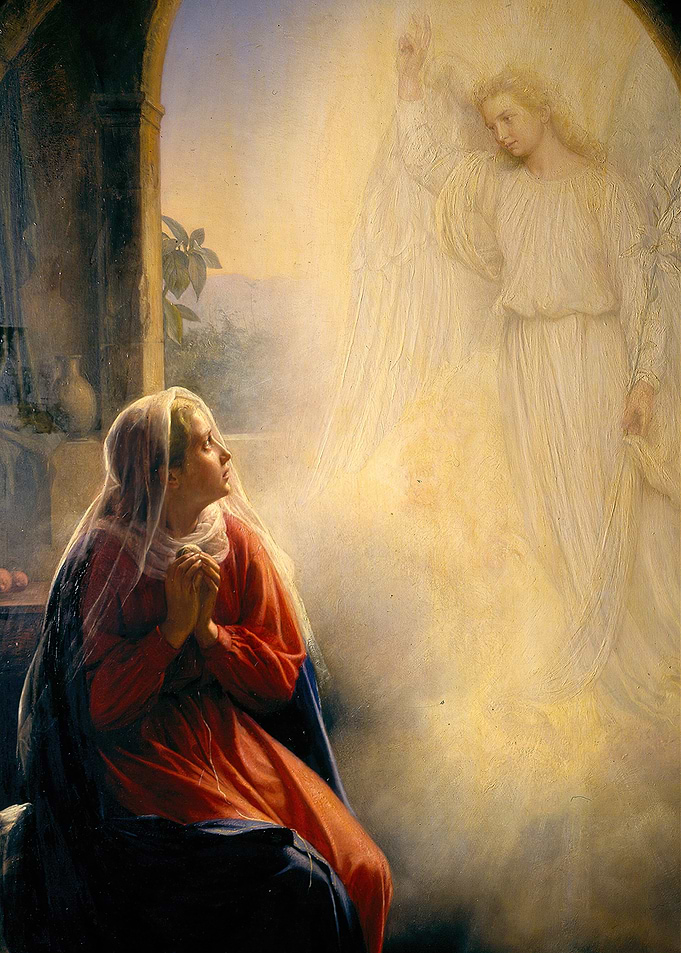 The Annunciation Painting