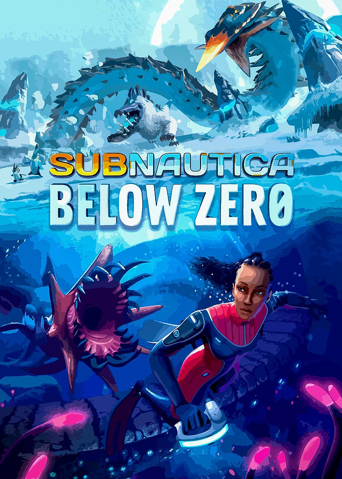 Subnautica Below Zero Game Cover Art