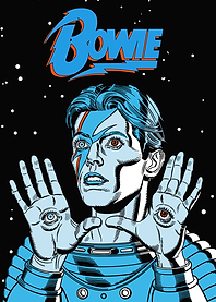 David Bowie Comic Art