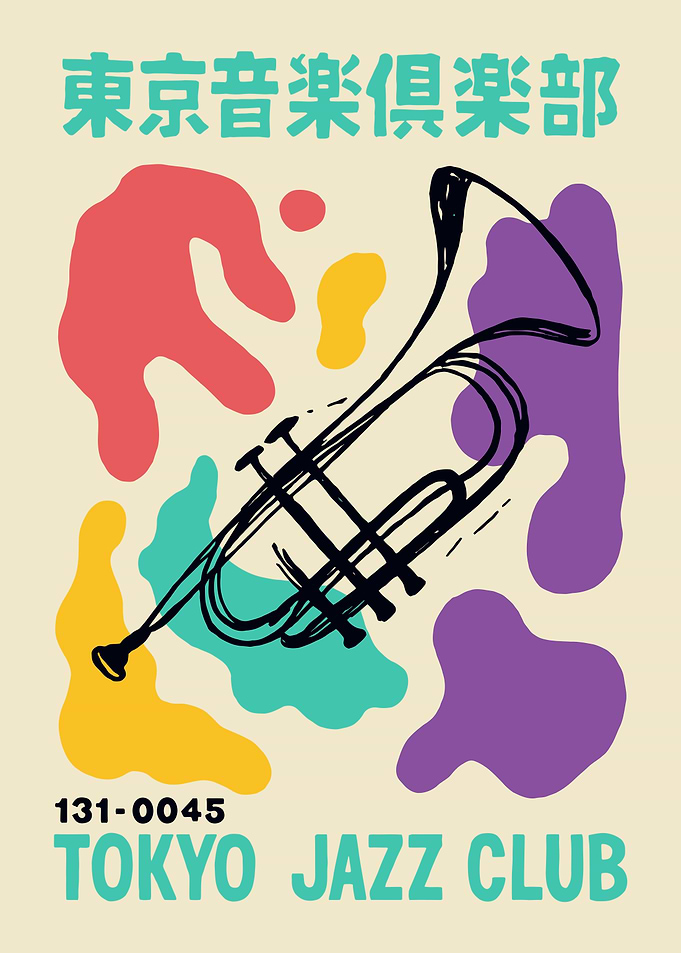 Tokyo Jazz Club Poster