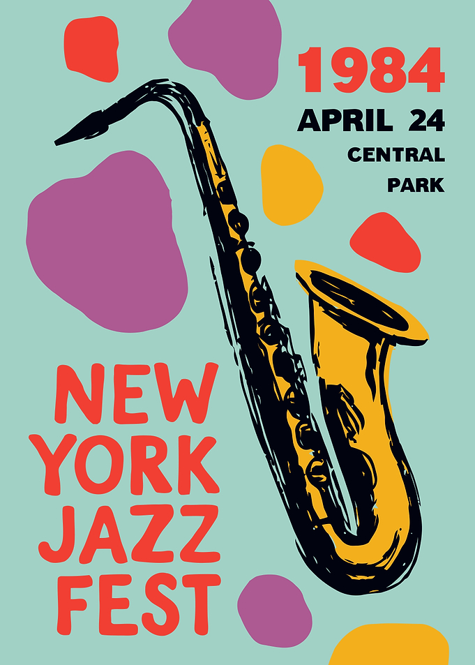 New York Jazz Fest 1984 Poster
