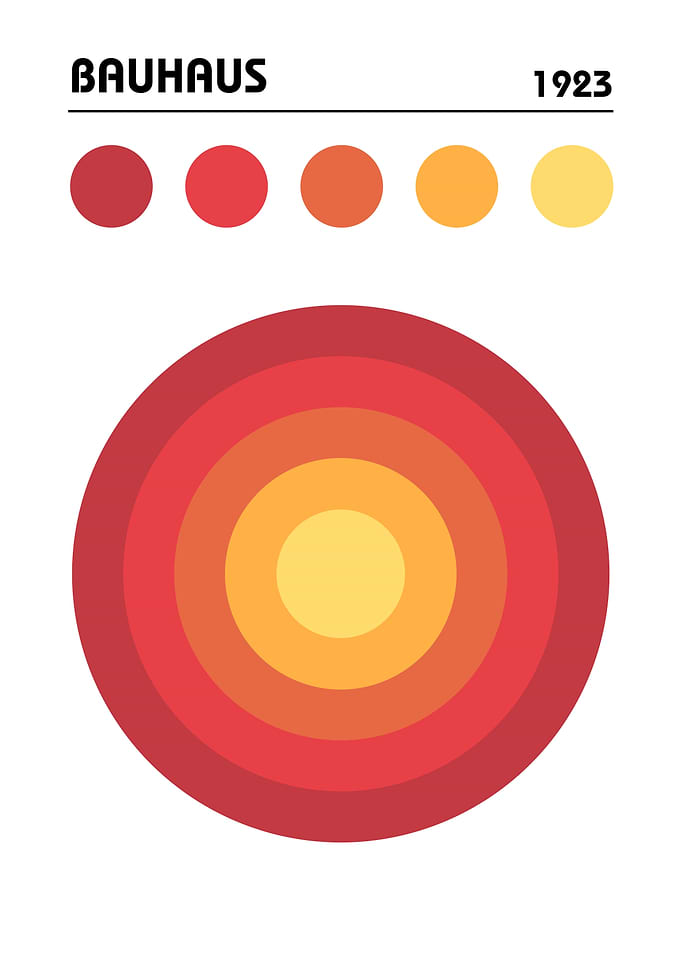 Bauhaus 1923 Abstract Art