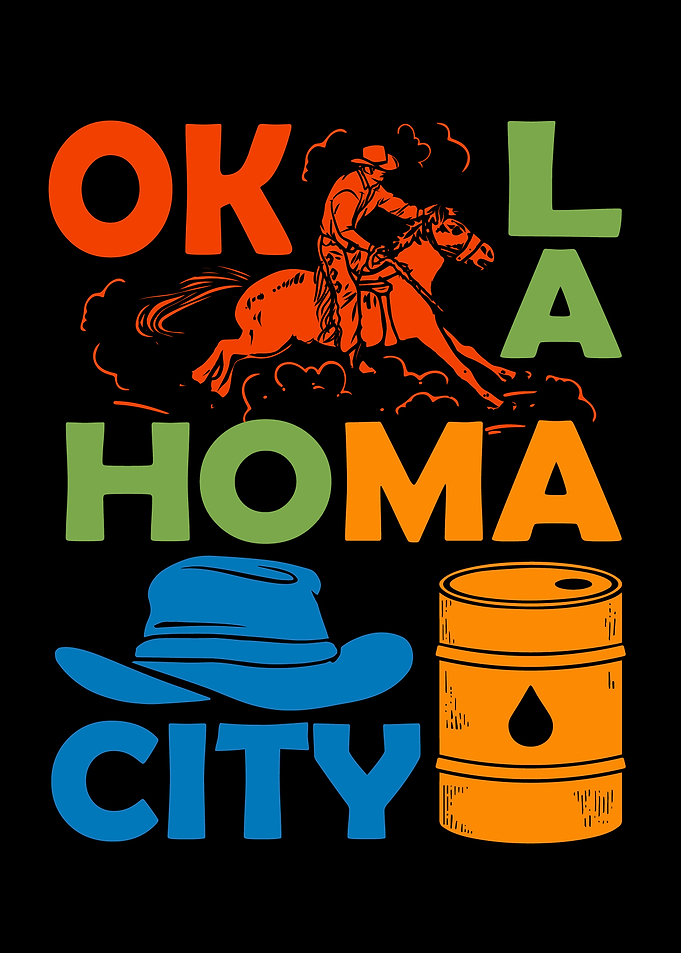 Oklahoma City Souvenir Men Cowboy Rodeo Oklahoma City