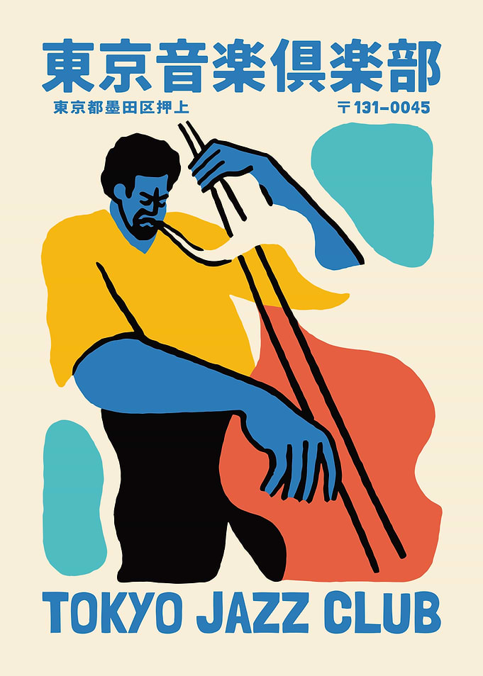 Tokyo Jazz Club Poster