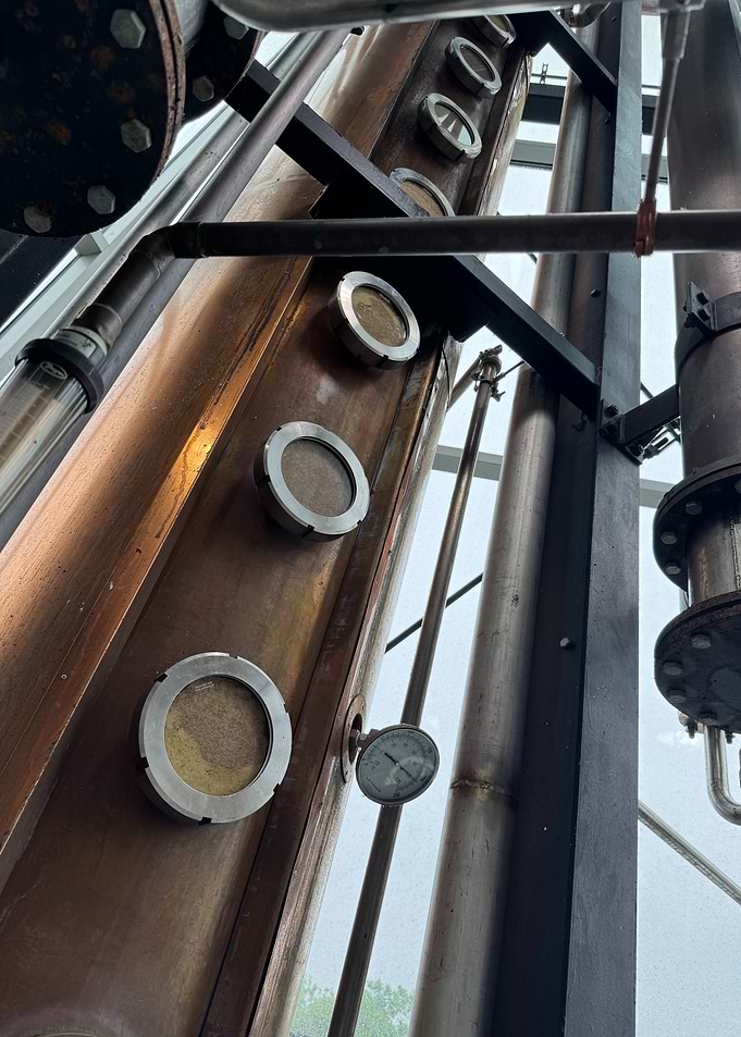 Copper Column Still