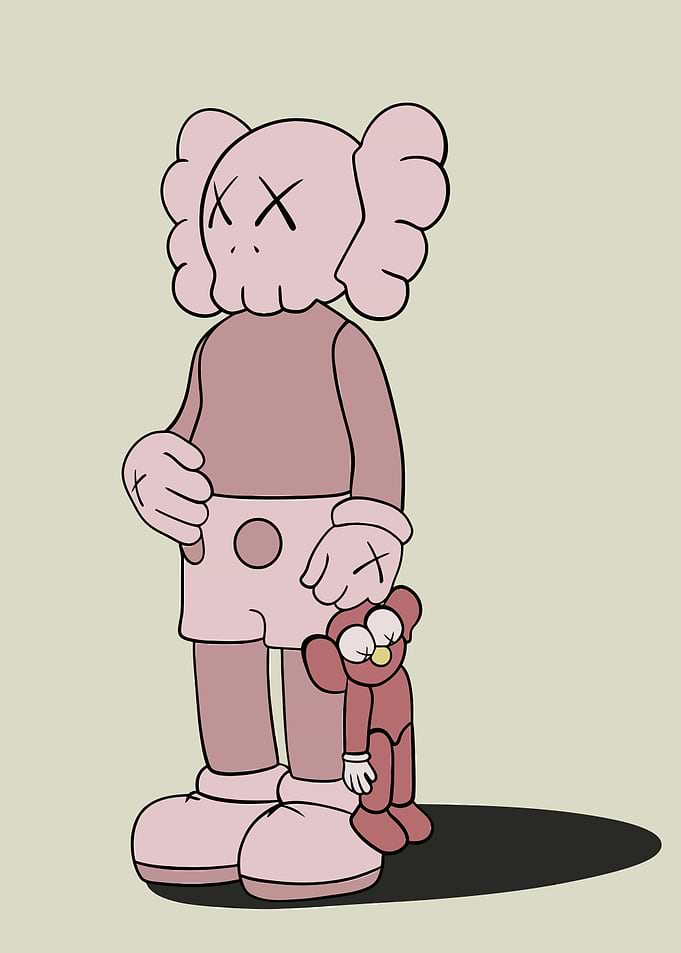 KAWS Companion with Companion Toy