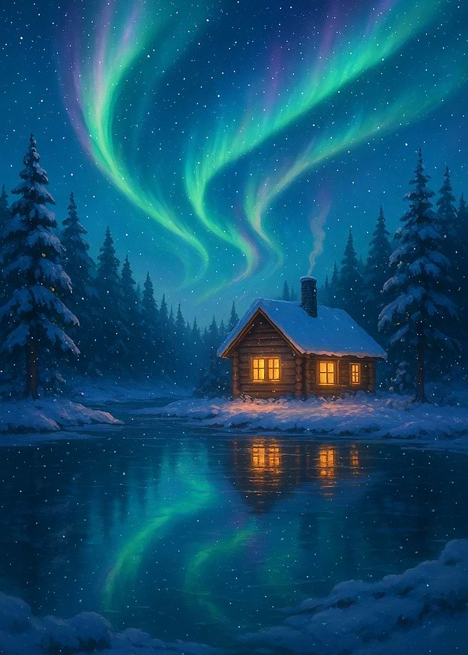 Northern Lights Haven – A Winter Escape