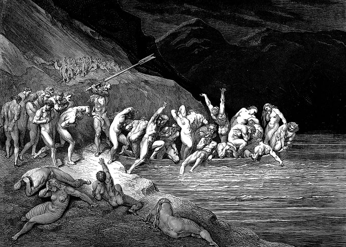 The Embarkation of the Souls — Gustave Dore