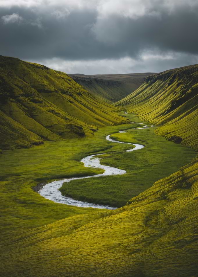Green Valley River Landscape