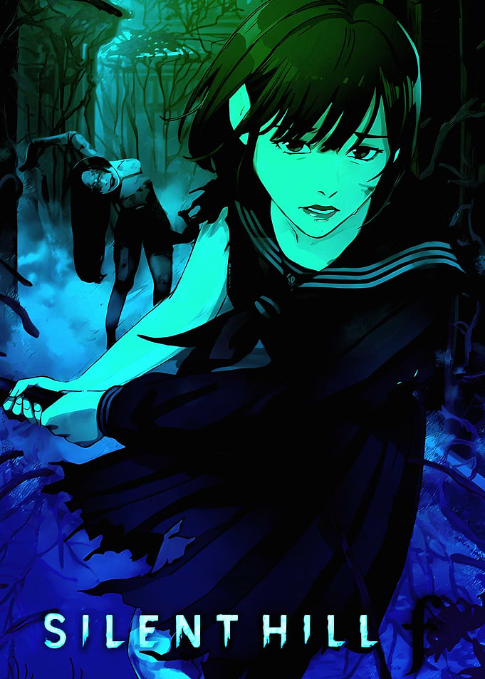 Silent Hill f Anime Style Illustration