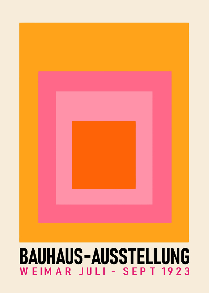 Bauhaus Exhibition Poster 1923