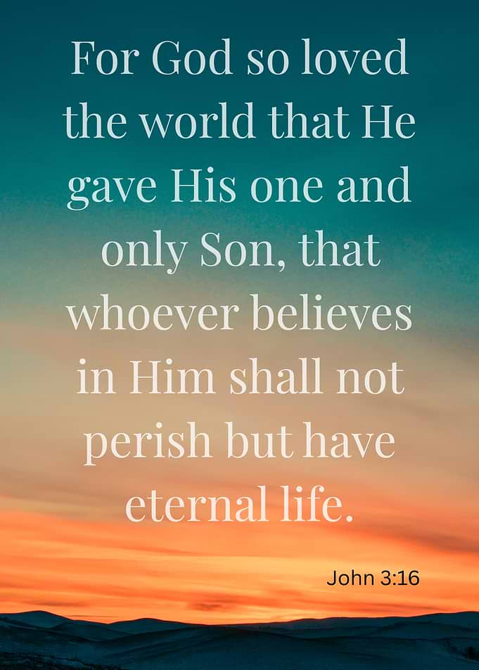 John 3:16 | Bible Verse