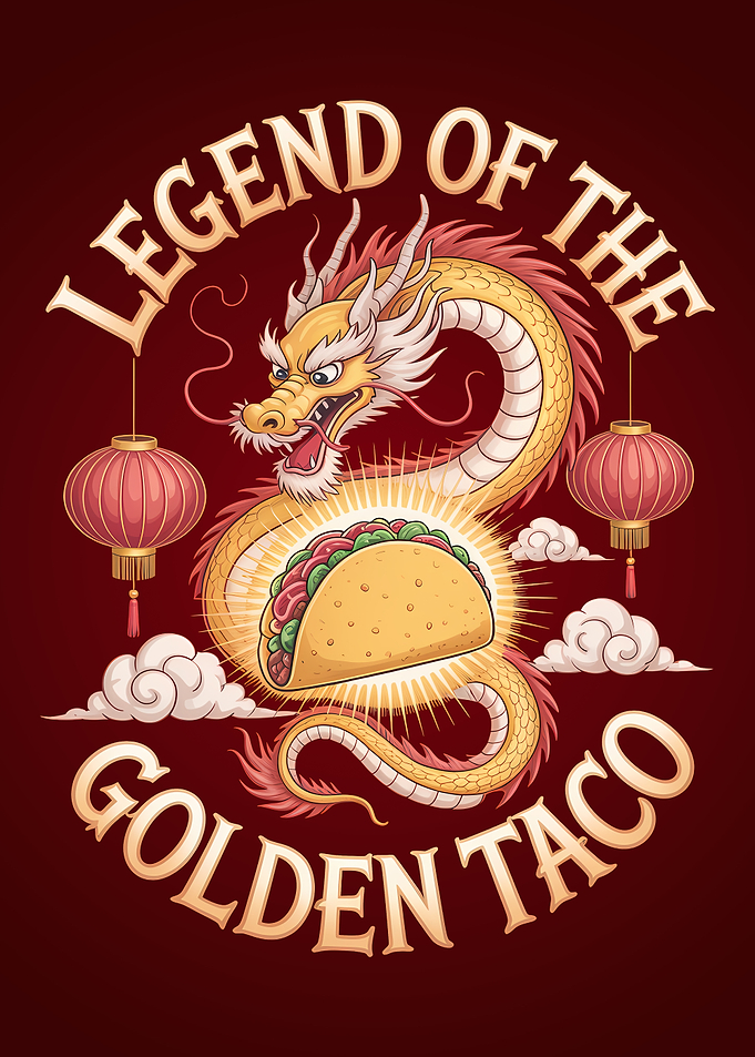 Legend of the Golden Taco Illustration