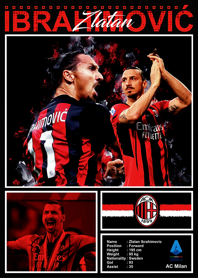 Zlatan Ibrahimović Poster