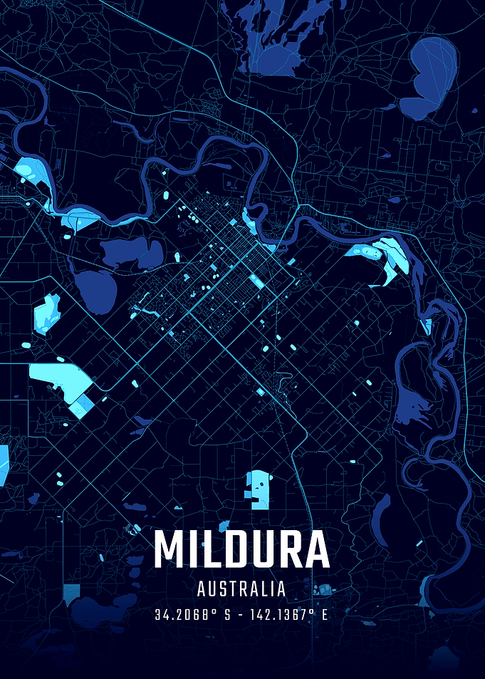 Mildura Midnight City Map