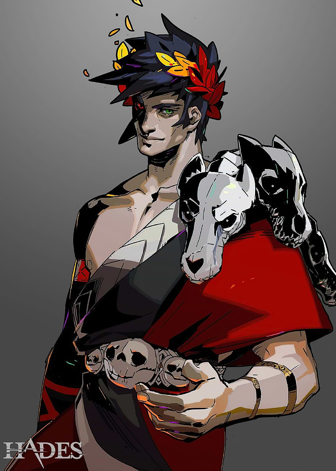 Hades Game Character Portrait
