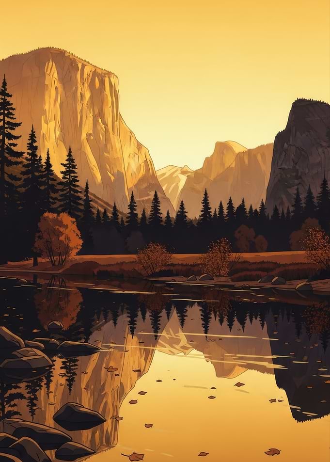Golden Yosemite