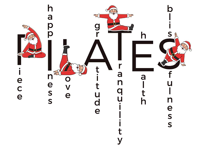 Pilates with Santa Claus