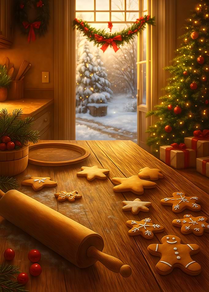Christmas Cookie Baking