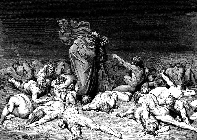 Dante's Inferno The Gluttons - Ciacco