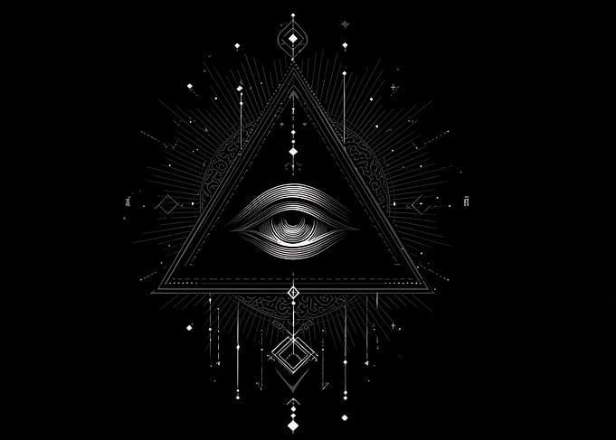 All-Seeing Eye in Triangle