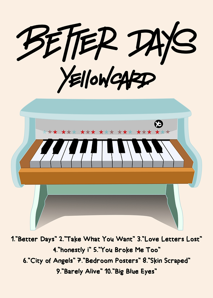 Yellowcard Better Days Album