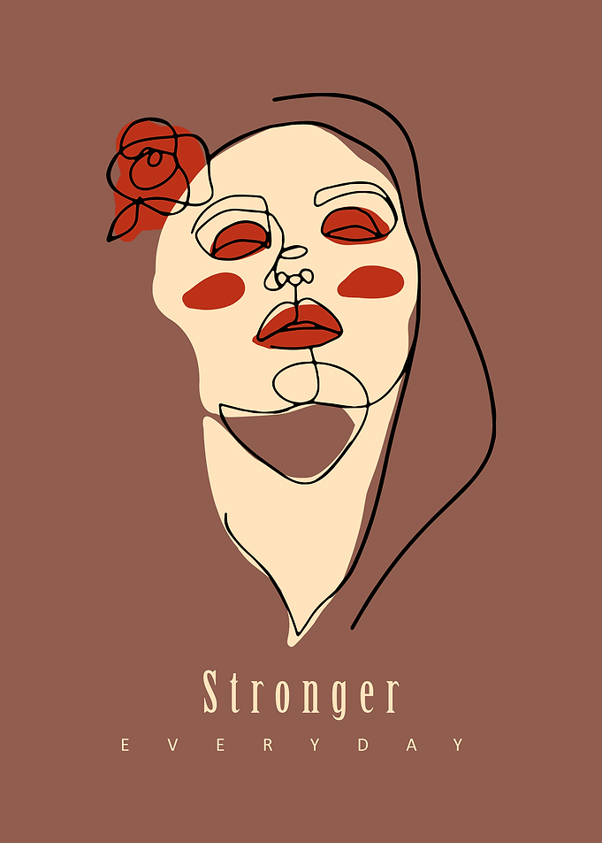 Stronger Everyday Poster - Motivational Wall Art