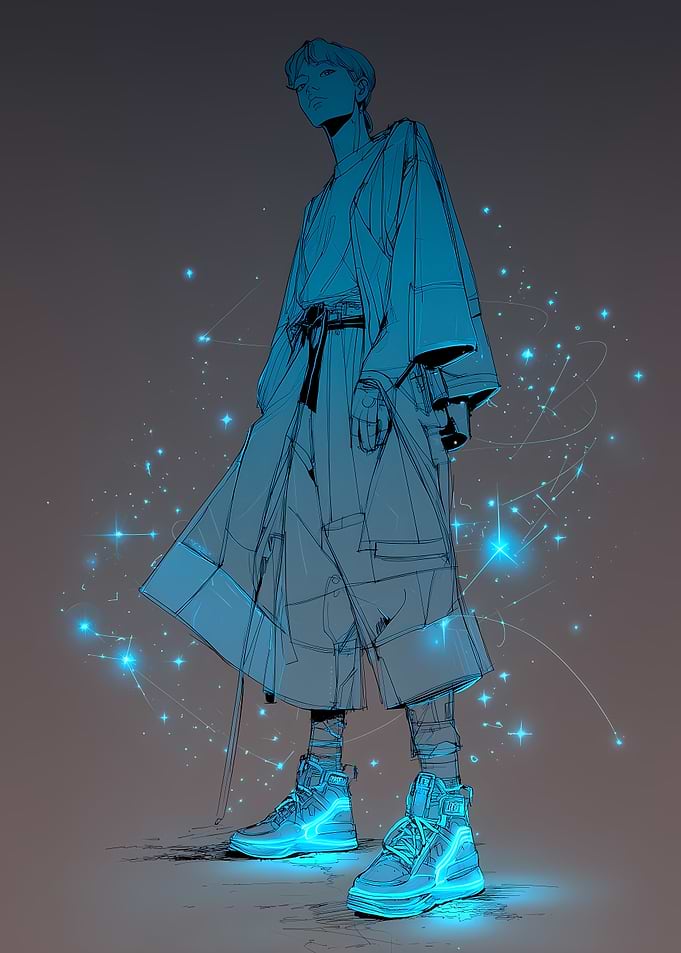 Neon Samurai Streetwear