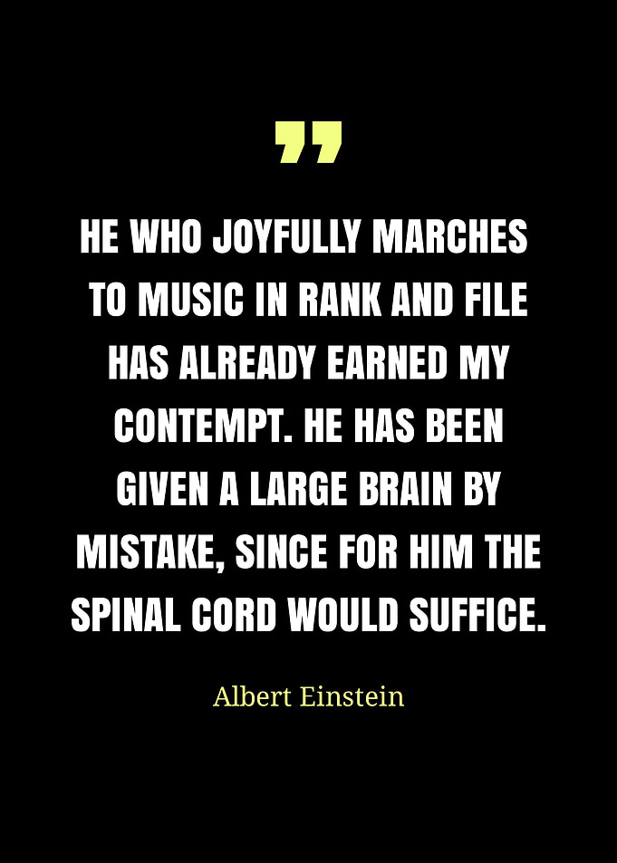Einstein Quote on Conformity