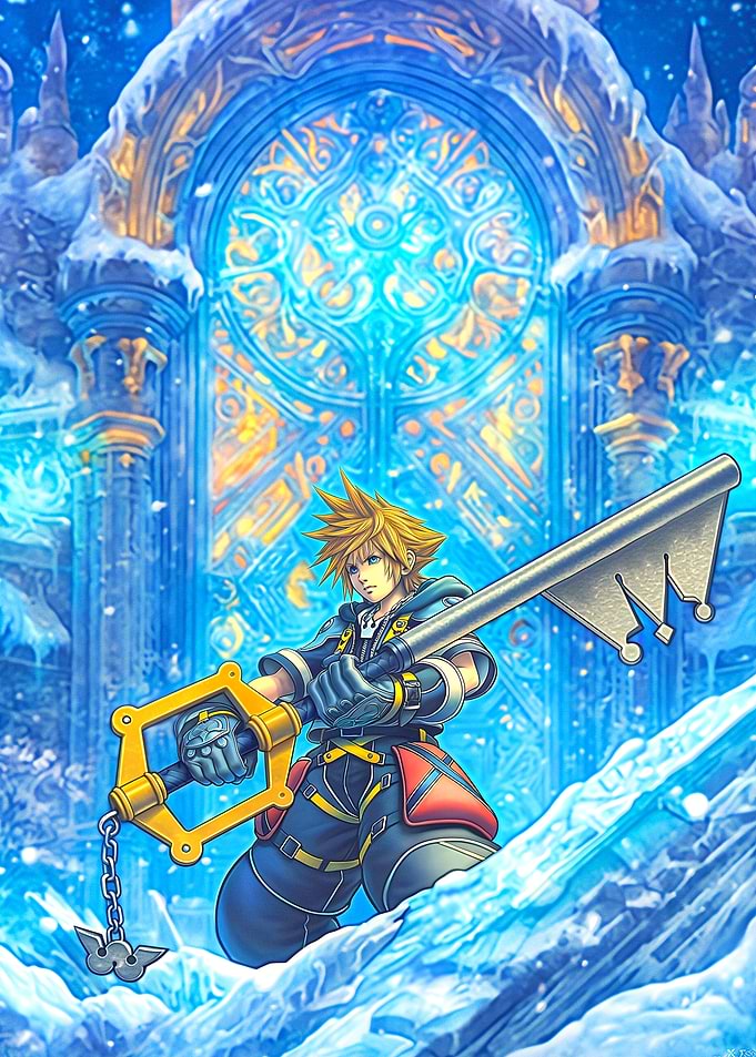 Sora in Frozen World