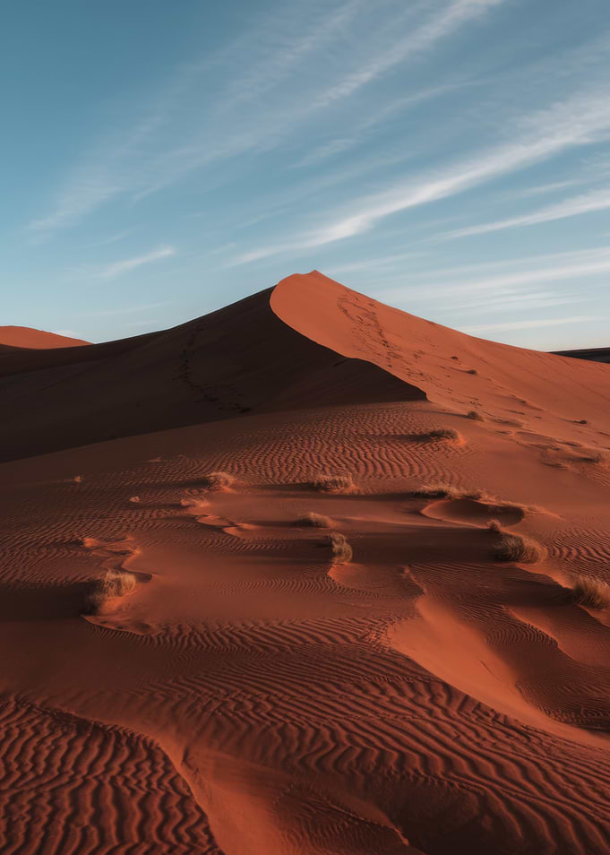 Desert Sand Dunes Landscape